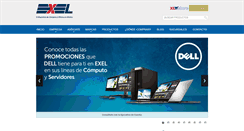 Desktop Screenshot of exeldelnorte.com.mx